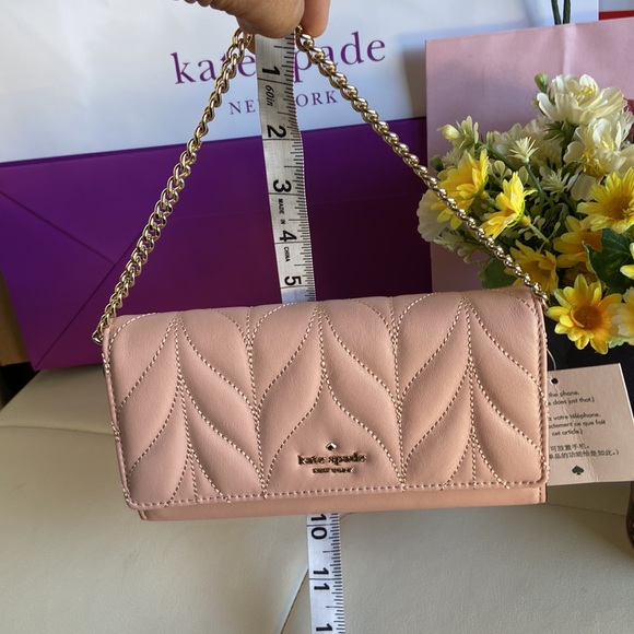 NWT KATE SPADE NEW YORK Milou Briar Lane Quilted Wallet & Phone Holder - Picture 14 of 14